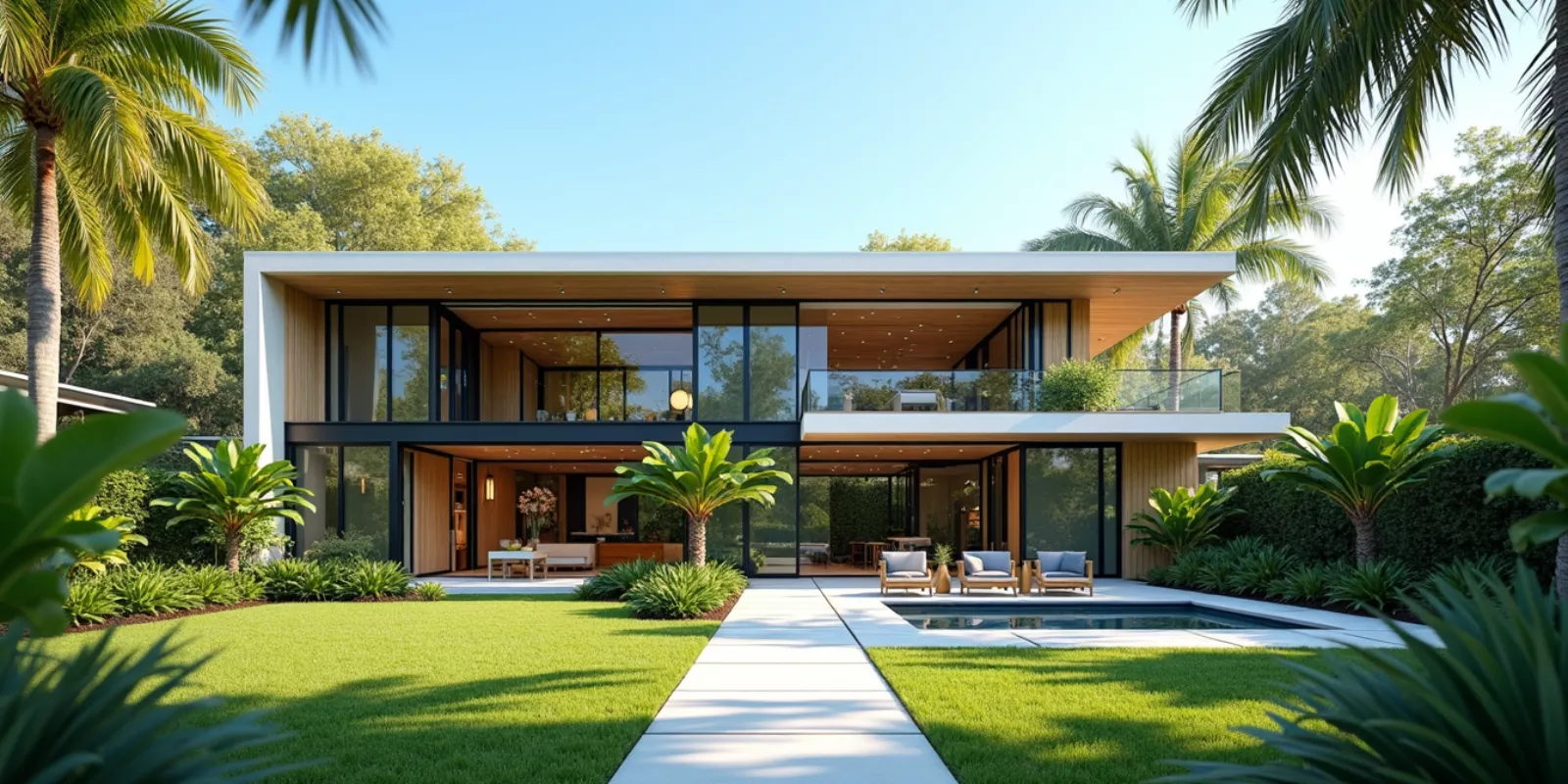 Casa ideal para clima subtropical en Florida